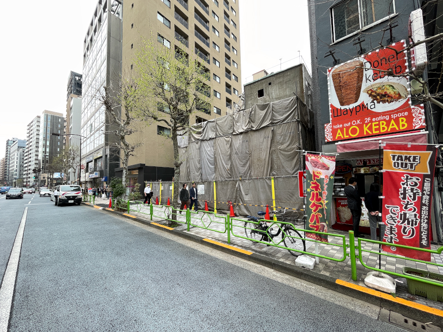 【東京23区】中央区日本橋人形町で解体工事進行中