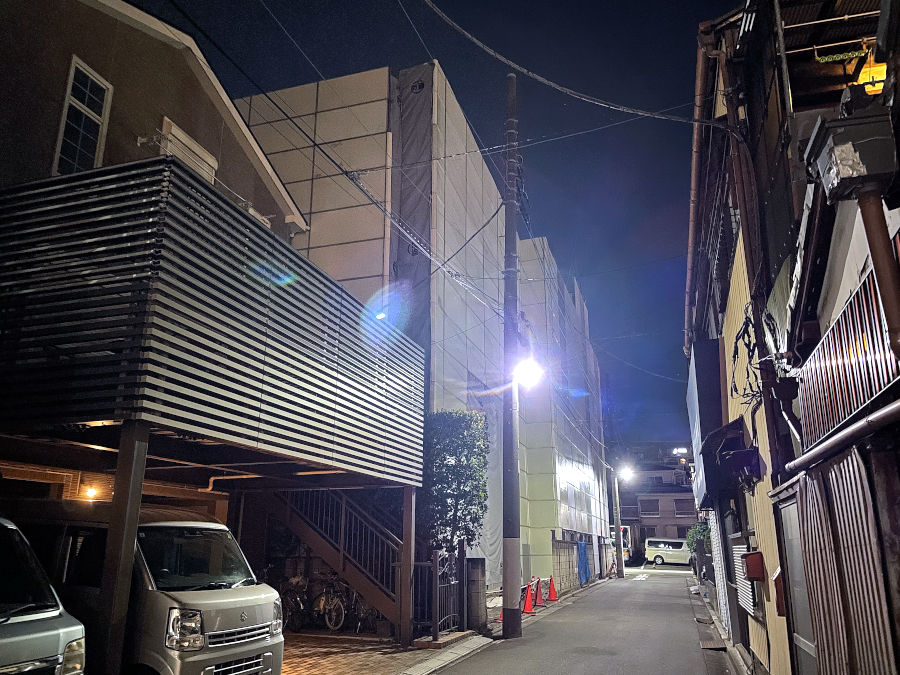 【東京23区】板橋区板橋２丁目で解体工事進行中