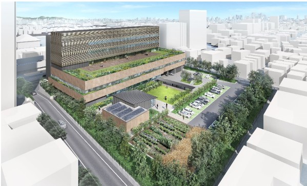 【東京23区】用賀オフィス新築計画、着工