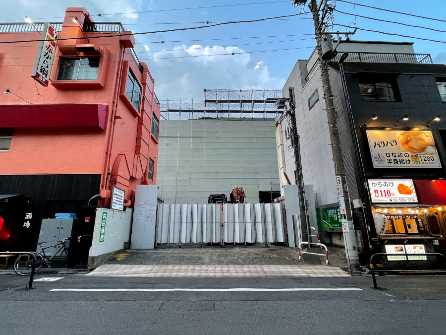 【東京23区】足立区千住2丁目で解体工事進行中