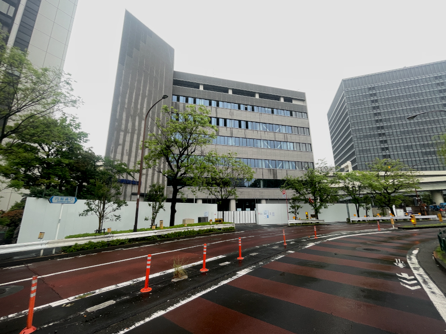 【東京23区】千代田区九段南１丁目で解体工事進行中