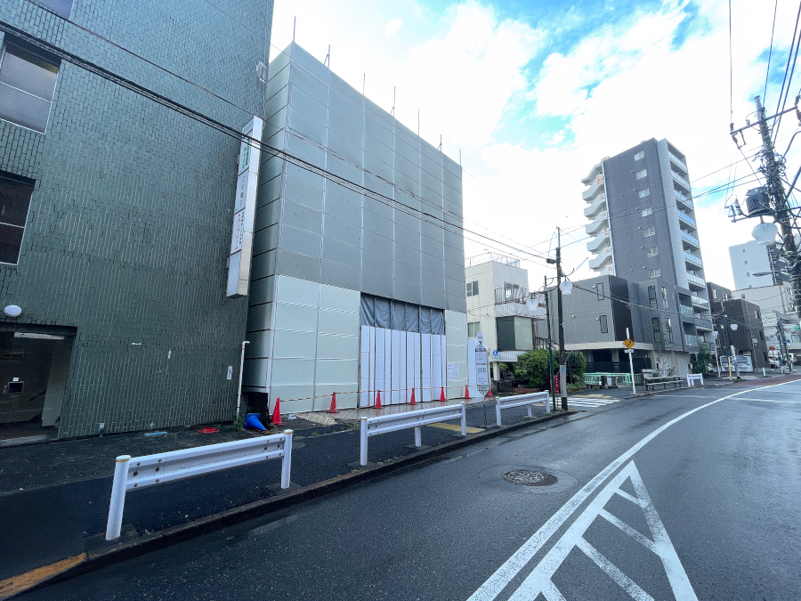 【東京23区】中野区中央３丁目で解体工事進行中