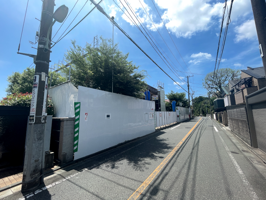【東京23区】品川区西大井で解体工事進行中