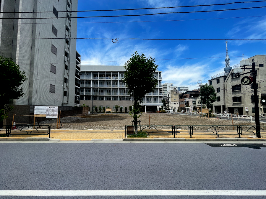 【東京23区】カシワバラ・グラウンド、墨田区石原で共同住宅を計画
