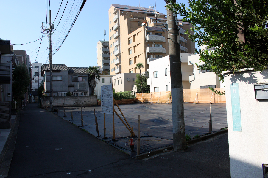 【東京23区】COLORS、中野区野方で共同住宅を計画